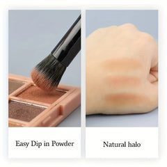 Vegan Eye Makeup Brush for Precision Application & Blending