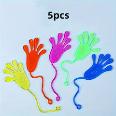 Colorful Elastic Sticky Wall Palm Toy for Climbing Hands