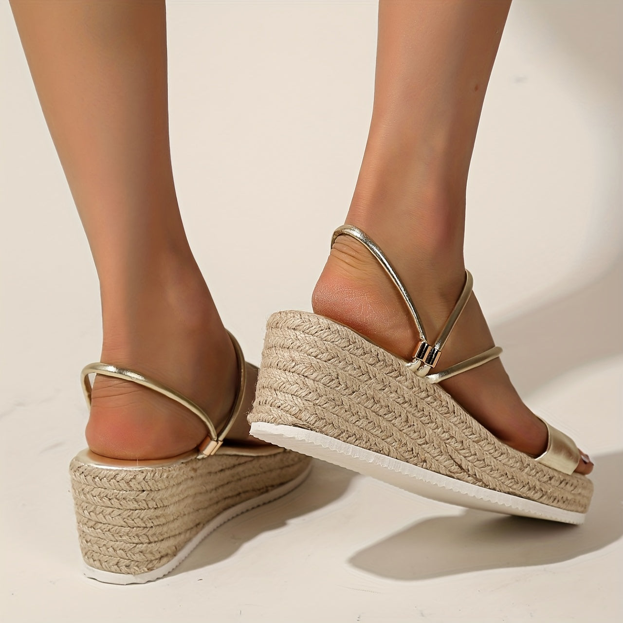 Women's Wedge Slide Sandals Casual Slip On Summer Beach Shoes