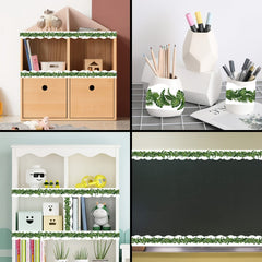 20-meter Plant Theme Border Sticker for Bulletin Board Classroom