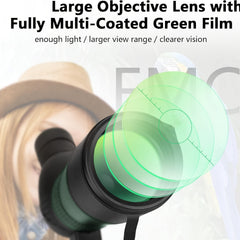 HD Binoculars with Metal Tripod for Bird Watching & Outdoor Adventures