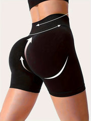 Comfortable High Waist Yoga Shorts Women's Activewear