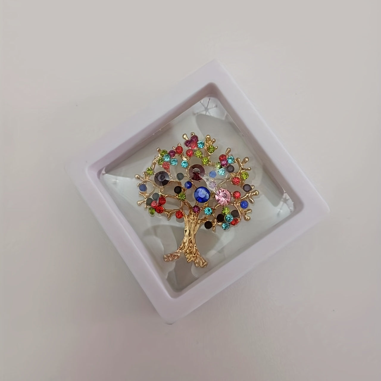 Butterfly Flower Brooch Pin with Pearl Silk Scarf Buckle