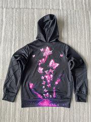 Kids Cartoon Butterfly 3D Print Hooded Sweatshirt Teen Stylish Hoodie