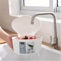 Triangle Kitchen Drain Basket for Easy Storage