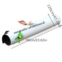 Magnetic Whiteboard Soft Whiteboard Wall Sticker 45 17 7 23 6in