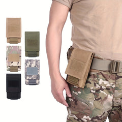 Men's Faux Leather Phone Storage Bag Outdoor Sports Case