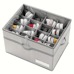 16 Grids Shoe Storage Bag Under Bed Dustproof Shoes Organizer