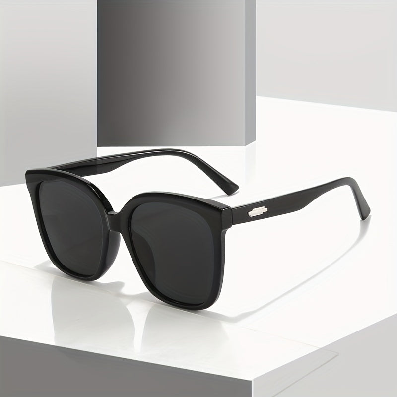 Cat's Eye Big Frame Glasses Men's Sunshade Sunglasses