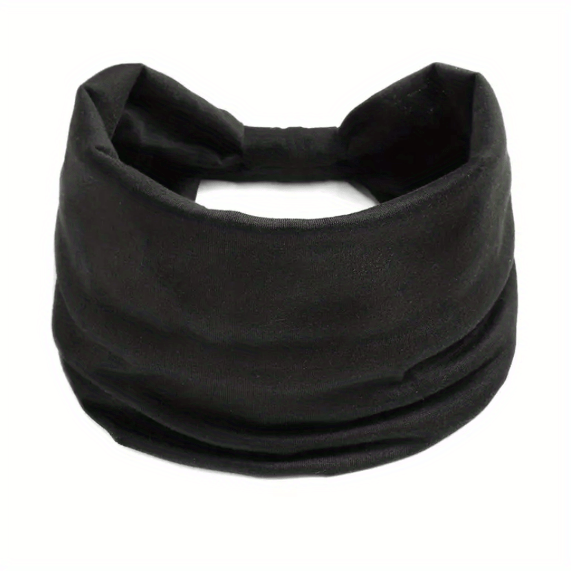 Knitted Headband Stretchy Cross Knot Headband Non Slip Sports Yoga Hair Band