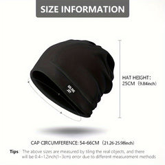 Men's Windproof Slouch Hat Outdoor Cycling Ear Protection Beanie