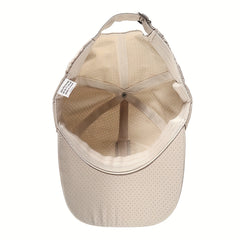 Unisex Sunshade Breathable Baseball Cap Letter Embroidery