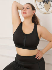 Sports Bra Front Close High Impact Absorbent Criss Cross