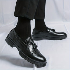 Men's Tassel Slip On Dress Shoes - Assorted Colors