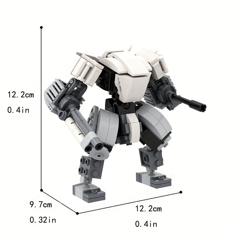 203pcs Spector Mech Mecha Puzzle Building Block Toy Set Adult Toys