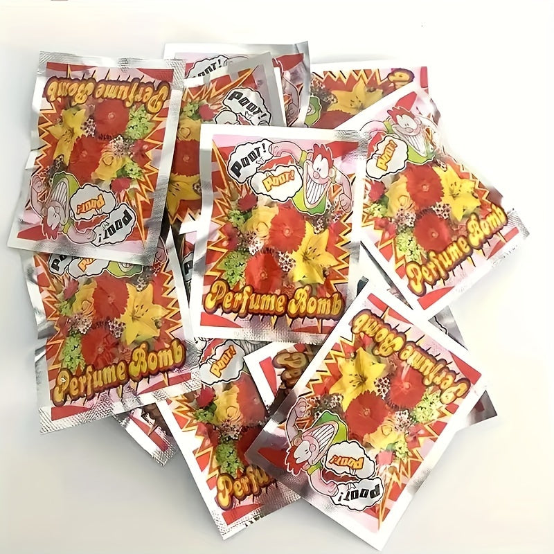 10pcs Puff Stink Fart Smelly Bombs Funny Prank Toys