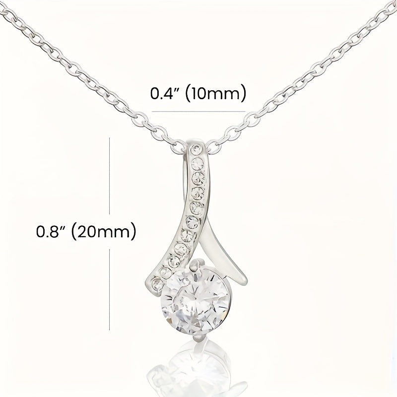 Sentimental Mom Gift From Daughter Mom Necklace Mom Birthday Gift From Daughter