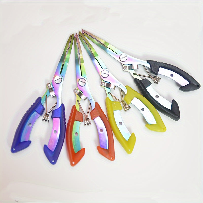 Multifunctional Fishing Pliers Scissors Line Cutter Hook Remover