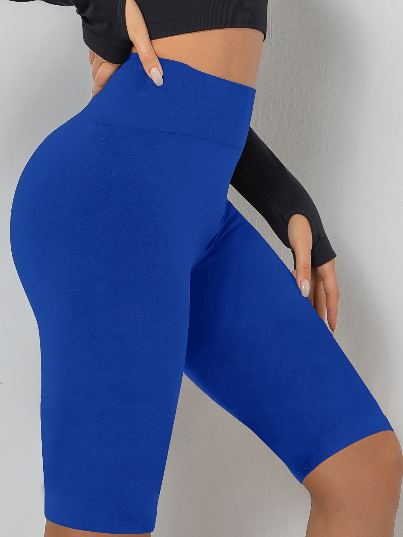 High Waist Biker Shorts Casual Workout Shorts