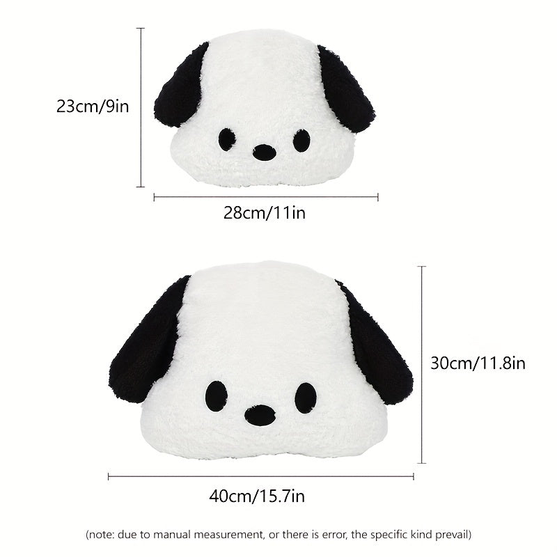Cartoon Dog Headrest Pillow Neck & Back Support for Car