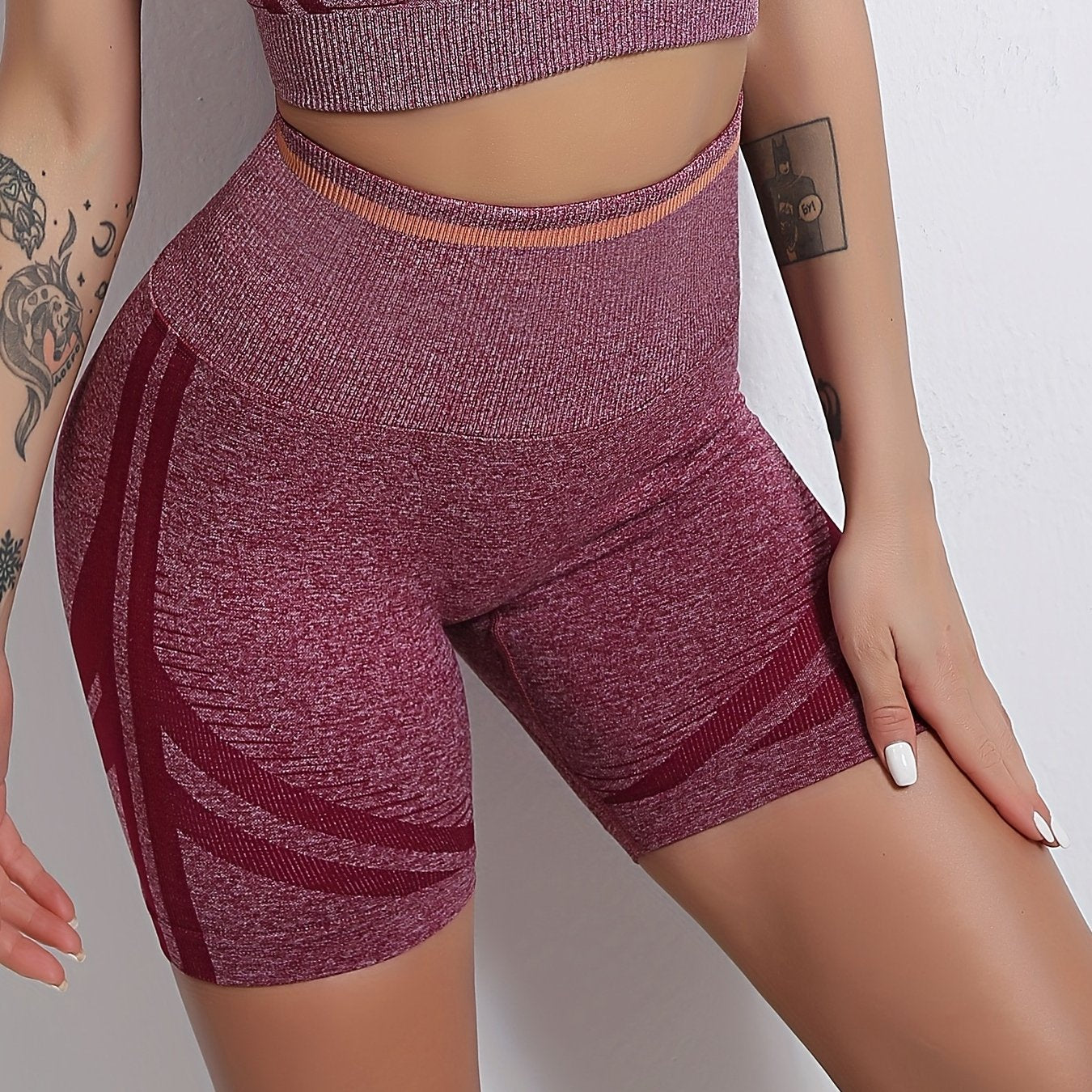 High Waist Butt Lifting Yoga Shorts for Summer Fitness
