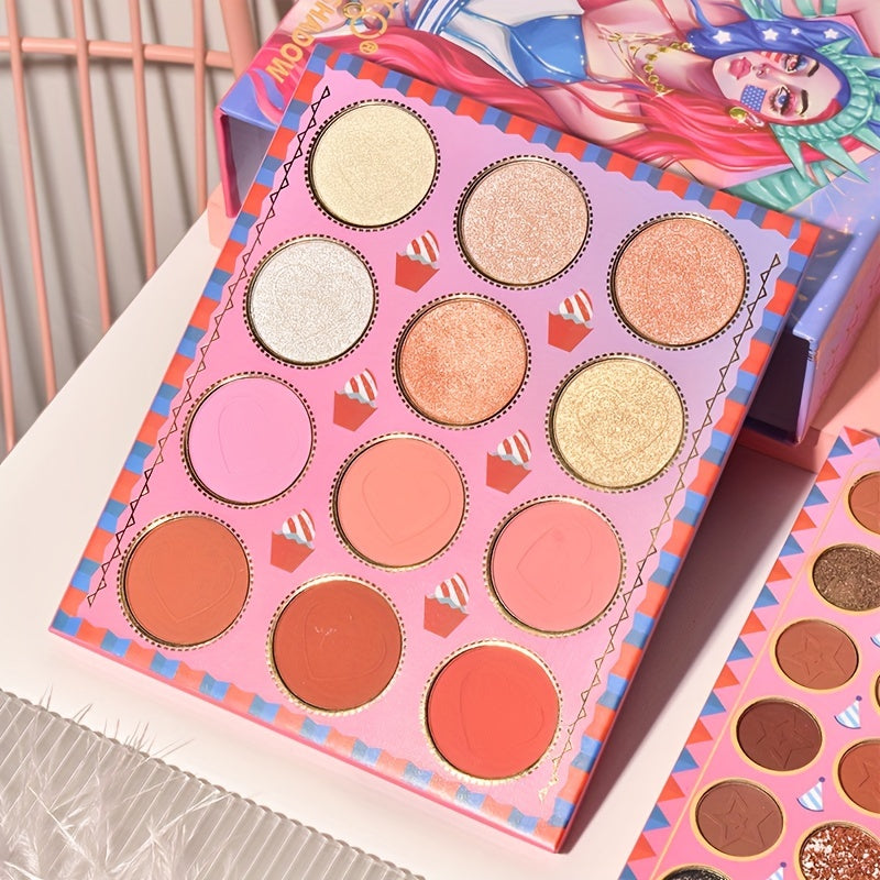 Party Queen Halloween Makeup Set 102 Colors Eyeshadow Palette