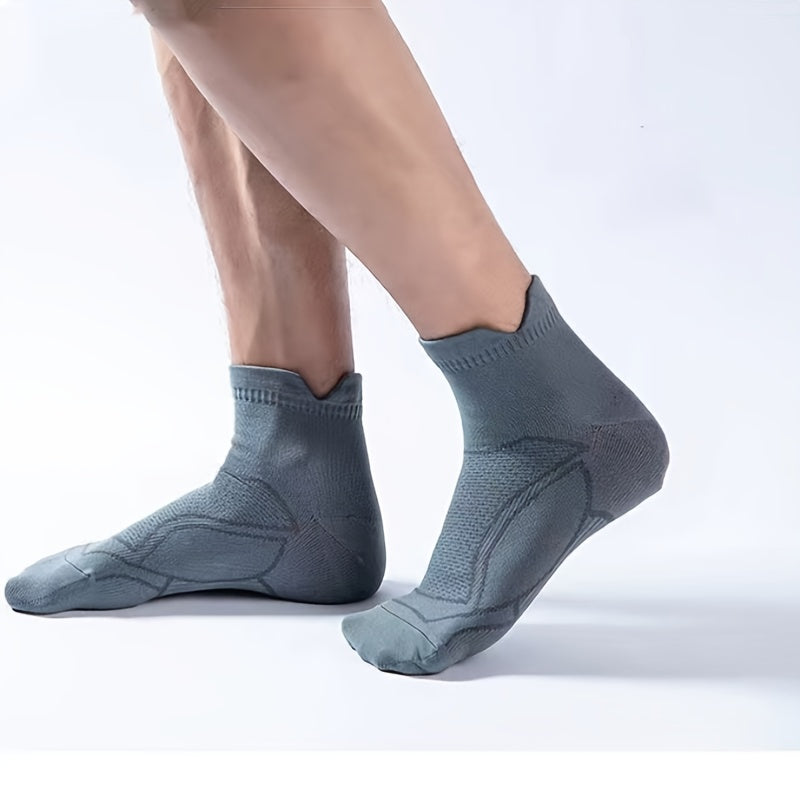 Sports Ankle Socks Breathable Cotton Solid Tide Deodorant Wear Resistant