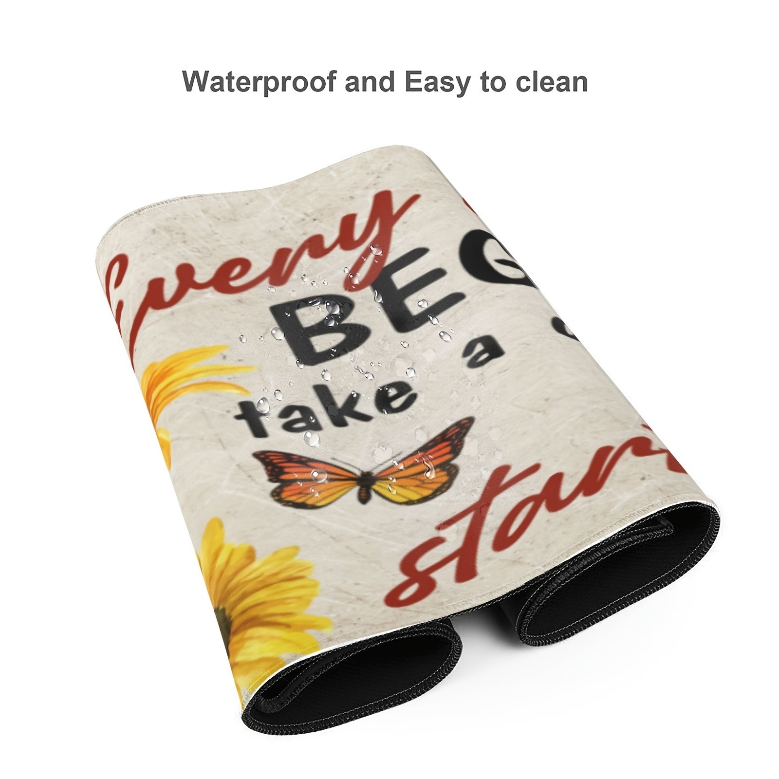 Large Desk Mat Mouse Pad 29.97x80.01cm Non-Slip Base