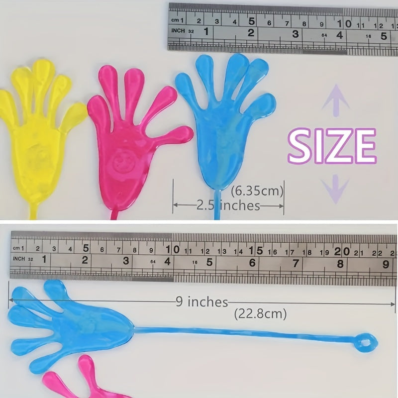 20pcs Funny Sticky Hand Toys Set for Party Favors and Birthday Parties