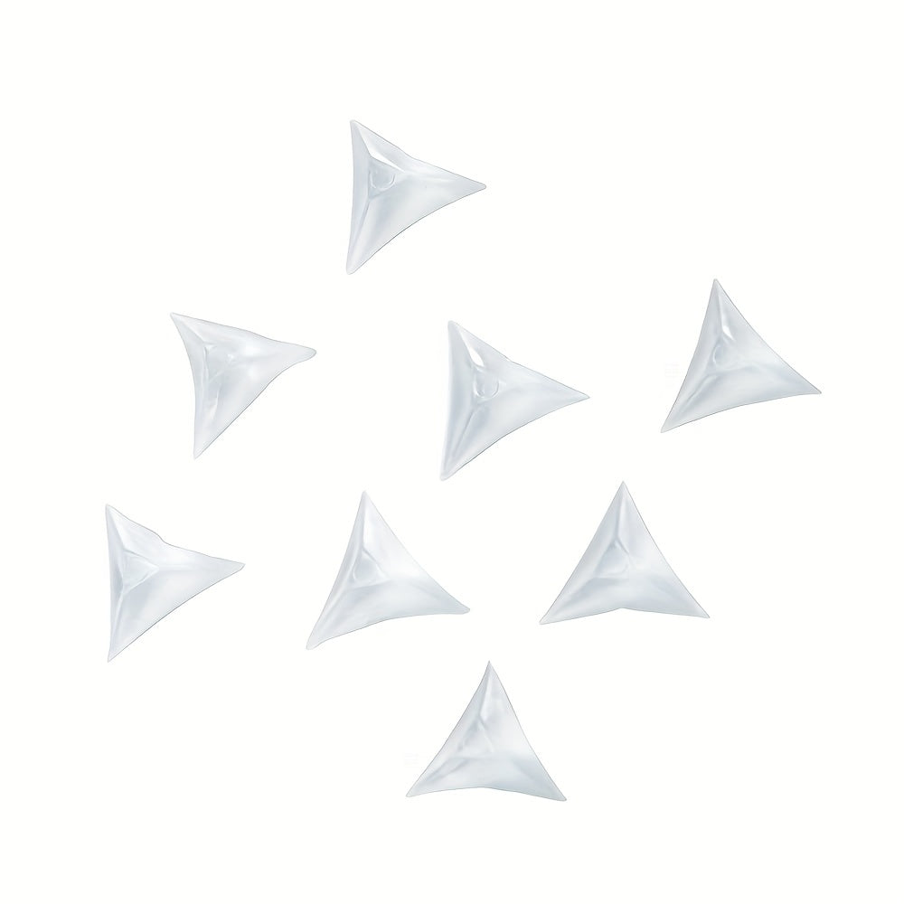 100pcs Clear Stair Inside Corner Dust Guards Anti Dirty Corner Dust Proof
