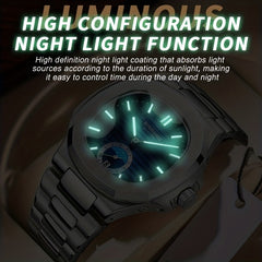 Classic Business Steel Strap Quartz Watch Waterproof Watch