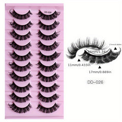 Natural Volume Lash Extensions Soft Fluffy Perfect for Daily & Party Makeup