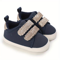 Cute Floral Print Baby Girls Sneakers & Slip on Slippers