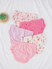Girls Ballet Princess Shortie Brief Underwear Set