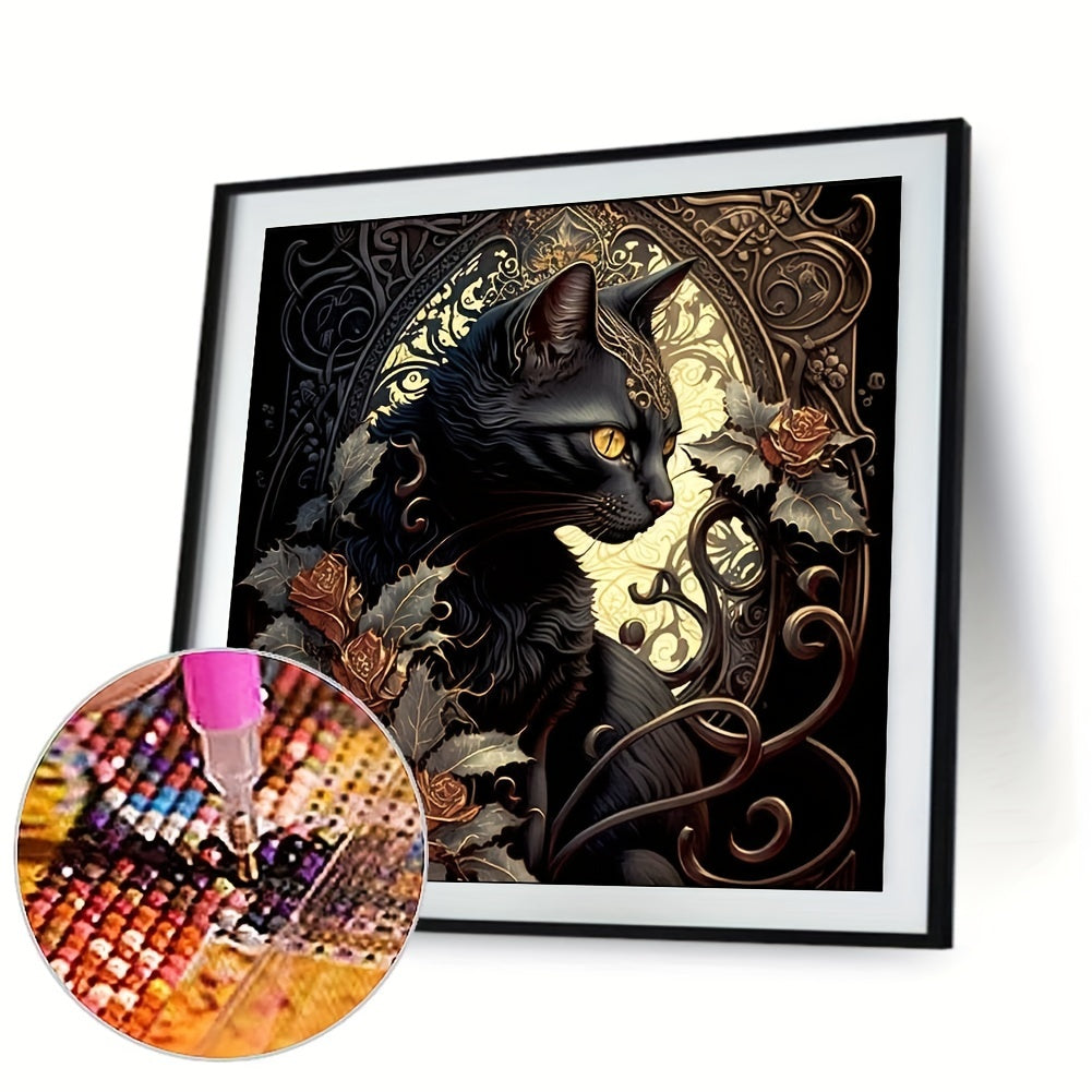 30x30cm Cat Diamond Painting Set - DIY Full Diamond Art Embroidery