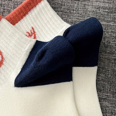 Men's Cotton Block Liner Anklets Socks Comfortable Breathable Sweat Absorbe