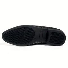 Men's Glittering Slip On Loafers Smart Casual Shoes