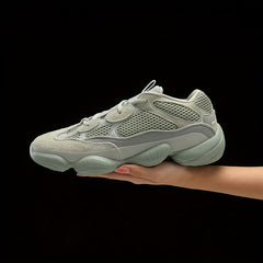 Men's Green Lightweight Non-Slip Running Shoes