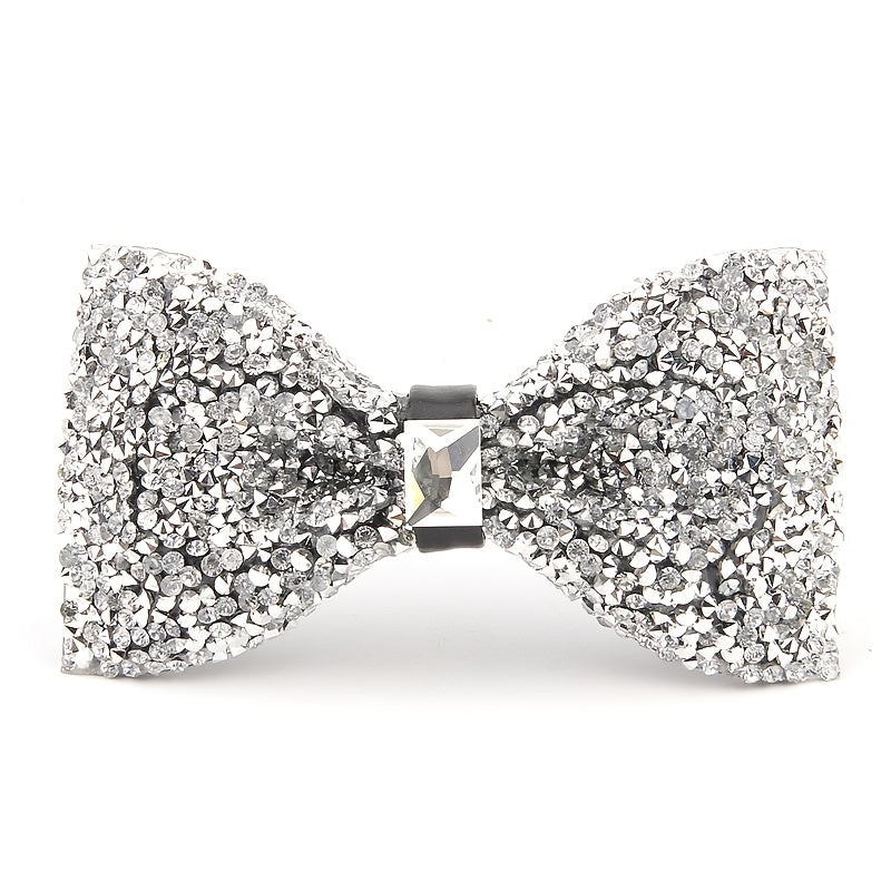 Crystal Bow Tie Gypsophila Rhinestone Men's Banquet Bow Tie