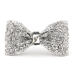 Crystal Bow Tie Gypsophila Rhinestone Men's Banquet Bow Tie