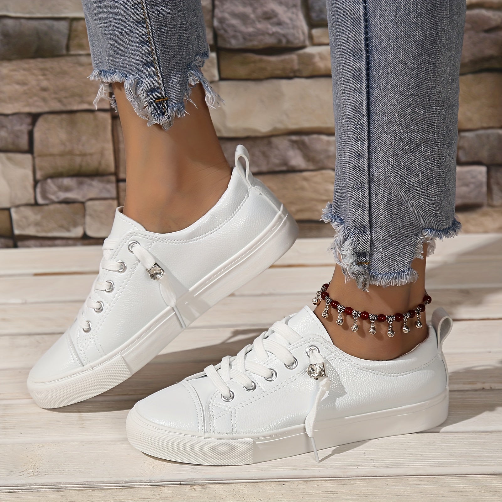 Women's Casual Canvas Sneakers Lightweight Slip On Walking Shoes