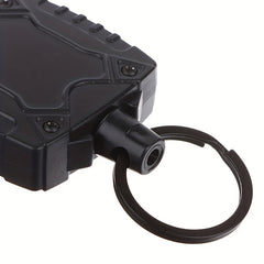 Outdoor Mountaineering Keychain Retractable Keychain With Carabiner