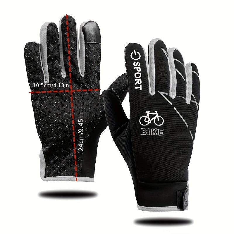 Windproof Touchscreen Cycling Gloves Winter Outdoor Non-slip Gloves