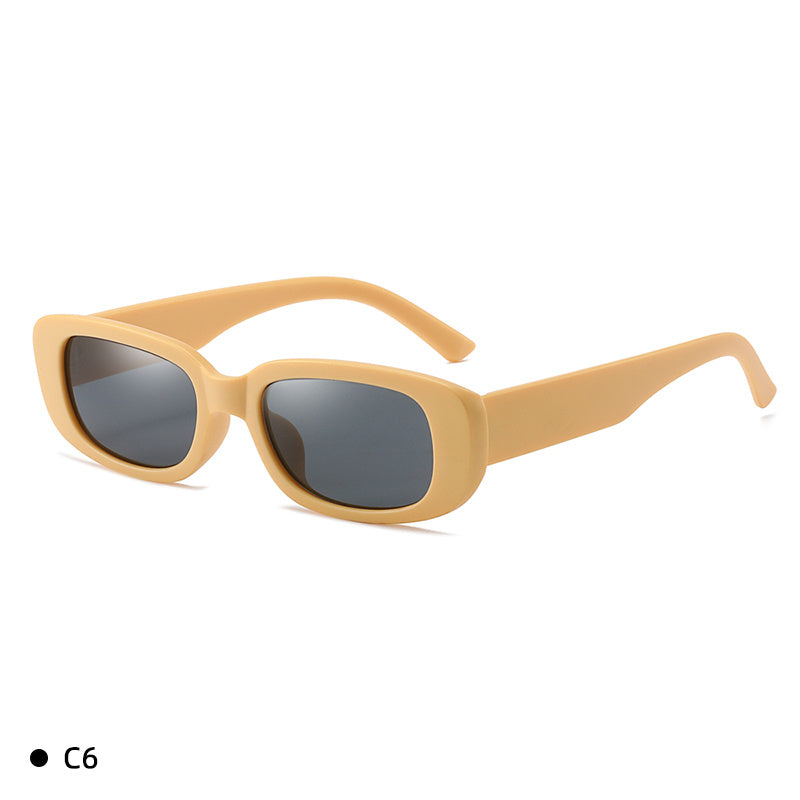 Vintage Small Frame Rectangular Sunglasses
