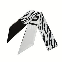 2pcs Pink Skinny Scarf Long Ribbon Neckerchief Twilly Scarf