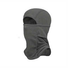 Winter Warm Balaclava Face Cover Neck Scarf Windproof Thickened Fleece Hood