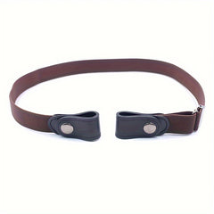 No Buckle Elastic Waist Belt Men Adjustable Comfortable Jeans Solution
