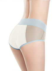 Mesh Menstrual Period Panties Anti Leak Women's Underwear