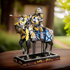 1247 pcs Medieval Knight Building Blocks Set Adult DIY Assembly Model Toy