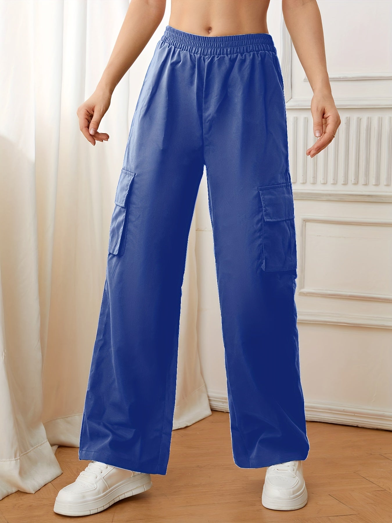 Cargo Pants Casual High Waist Pants Women's Clothing